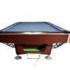 Stół bilardowy BrizZon Mahogany Tournament 9Ft Powder blue z systemem powrotu - obrazek 3